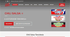 Desktop Screenshot of chilisalsa.hu